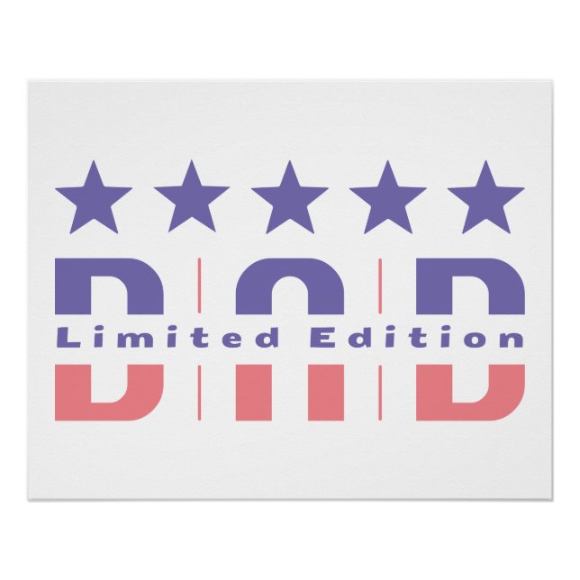 Póster Pai Limited Edition (Frente)