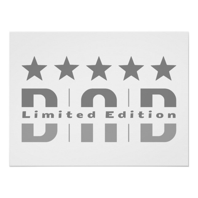 Póster Pai Limited Edition (Frente)