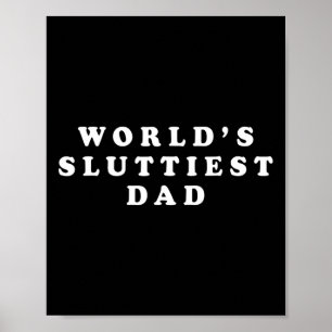 Poster Pai Mais Safado Dia Dos Pais Engraçado Para Papai 