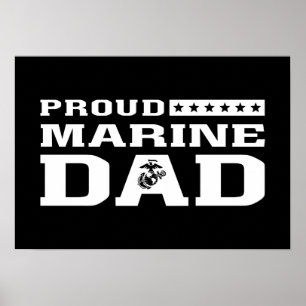 Poster Pai marinho orgulhoso