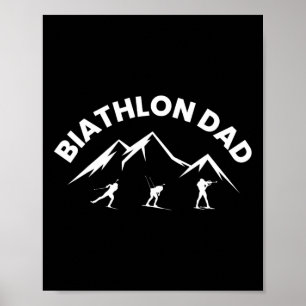 Poster Pai Mens Biathlon Skiting Biathlete