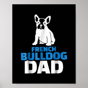 Poster Pai Mens French Bulldog