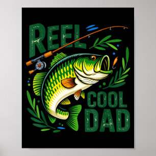 Poster Pai muito fixe pescando pescador feliz dia dos pai