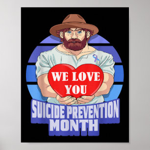 Poster Pai Nacional De Prevenção Do Suicídio Mês
