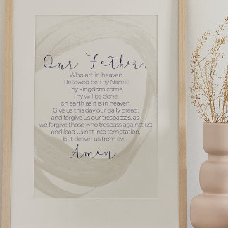 Poster Pai Nosso, A Oração do Senhor