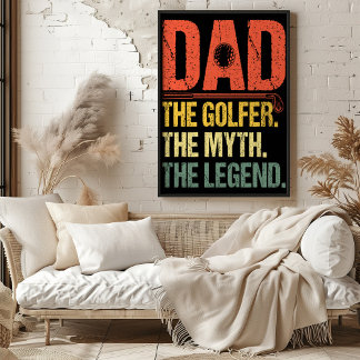 Poster Pai: O Golfer. O Mito. A Legenda