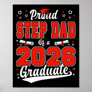 Poster Pai Orgulhoso De Um Formando Da Turma De 2026 Seni
