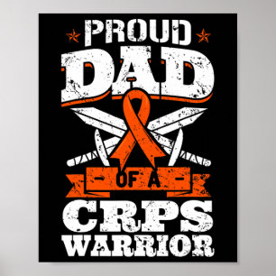 Poster Pai Orgulhoso De Um Guerreiro Do Crps Friso De Sen