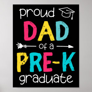 Poster Pai Padre Prek Preschool Family Matching Graduati