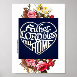 POSTER PAI SENHOR ABENÇOE MINHA HOMENAGEM