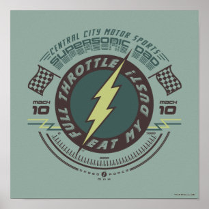 Poster Pai Supersônico - Central City Motor Sports
