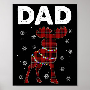 Poster Pai X-mas Família de Papais noeis Mose Corresponde