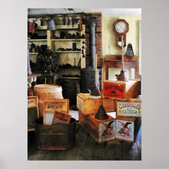 Póster Painéis e sabão (Frente)