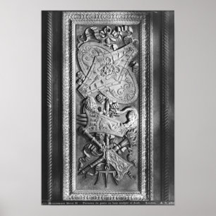 Póster Painel da porta, estilo de Henri II, c.1556