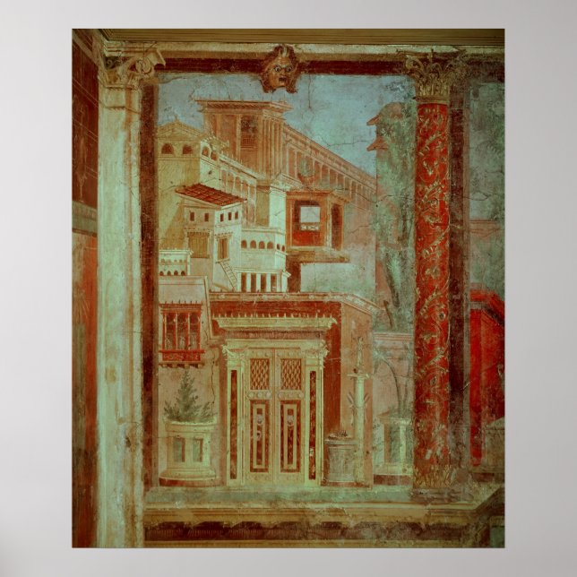 Póster Painel de Cubiculum do quarto do (Frente)