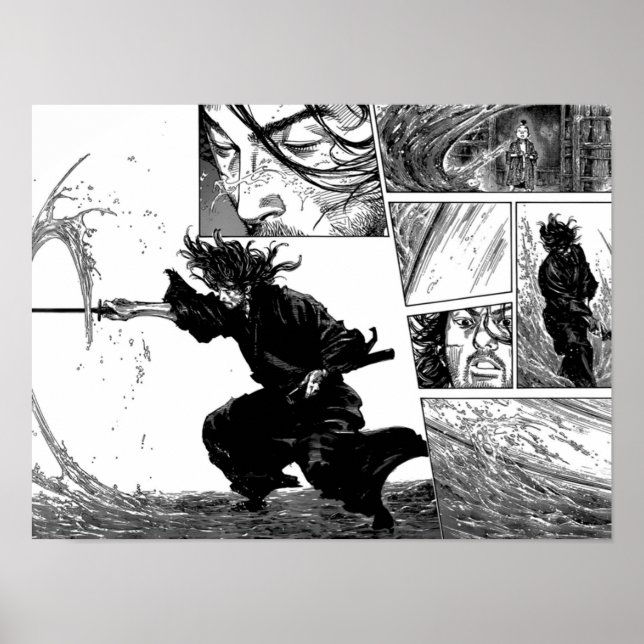 Poster Painel de manga Vagabond (Frente)