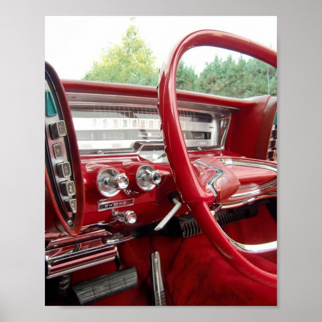 Poster Painel do Dodge Lancer 1961 (Frente)