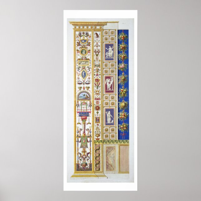 Póster Painel do Raphael Loggia no Vaticano, de (Frente)