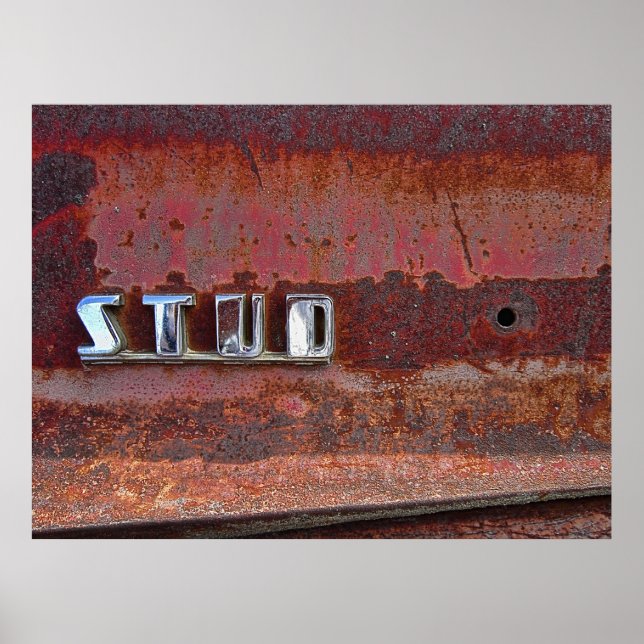 POSTER PAINEL LATERAL STUDEBAKER EMBLEM 1940 (Frente)