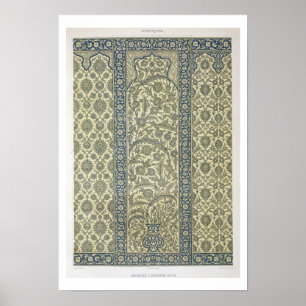 Póster Painel telhado da mesquita de Ibrahym Agha, 'do