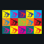 Póster Paintball Pop Art<br><div class="desc">Paintball Pop Art. Se Paintball é o seu passatempo,  ocupação ou obsessão,  mostre-o com camisetas do excelente Paintball,  canecas,  adesivos e muito mais. Eles também são presentes de excelente para outros fãs de Paintball!</div>