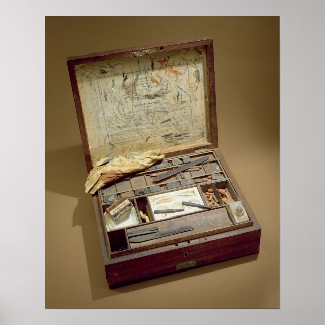 Poster Paintbox de John James Audubon (Frente)