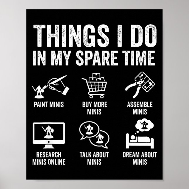 Poster Painting Miniatures Tabletop Wargame Board Games E (Frente)