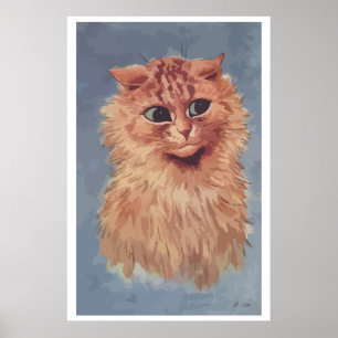 Póster Painting Persian cat n° 6