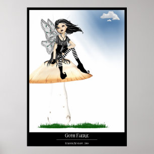 Poster País das fadas do gótico