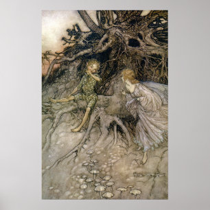 Póster País das fadas, o sonho de noite de plenos Verõe