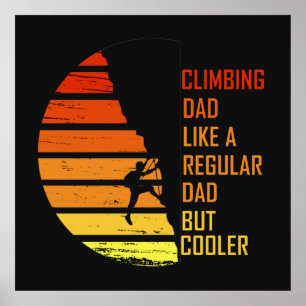 Poster pais de escalada