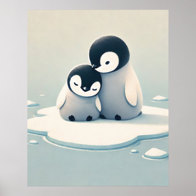 Poster Pais Pinguins (Frente)