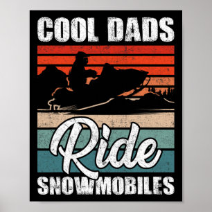 Poster Pais Ride Snowmobiles - Padre Snowcross Motor Sle