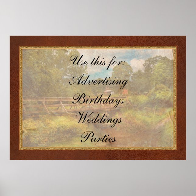 Póster País - Vida no campo (Frente)