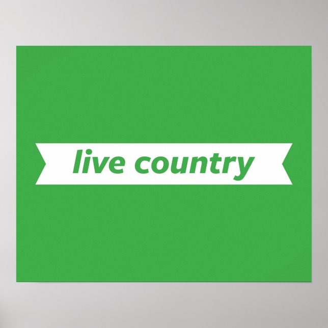 Póster País Vivo (Frente)