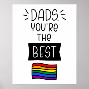 Poster Pais, vocês são os melhores Dias de os pais