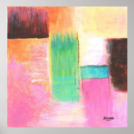 Póster Paisagem abstrato