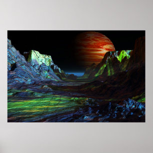 Poster paisagem antes do Jupiter