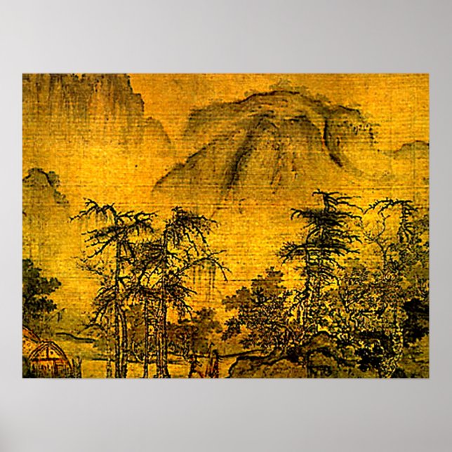 Poster Paisagem Antiga (Frente)