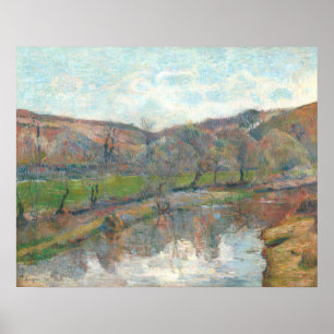 Poster Paisagem Brittany - Paul Gauguin Fine Art