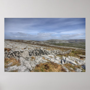 Póster Paisagem Burren