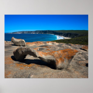 Poster Paisagem cênica da ilha Fraser na Austrália