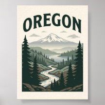 Paisagem Cênica de Oregon