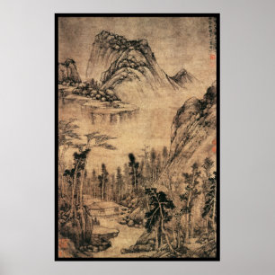 Poster Paisagem chinesa (ix)