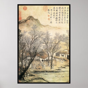 Póster Paisagem chinesa (VIII)