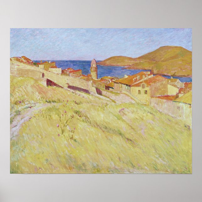 Poster Paisagem Collioure (Frente)