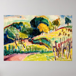 Poster Paisagem Colorida