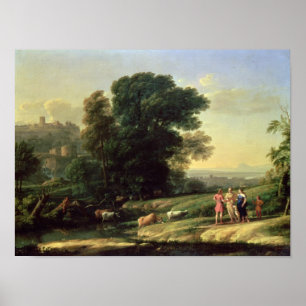 Poster Paisagem com Cephalus