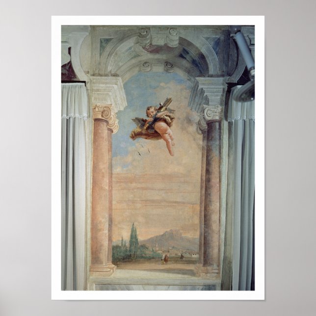 Póster Paisagem com Cupido, da "Foresteria" (Convidado) (Frente)