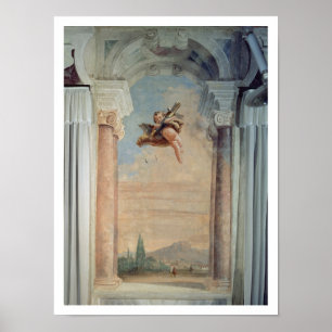 Póster Paisagem com Cupido, do "Foresteria" (convidado